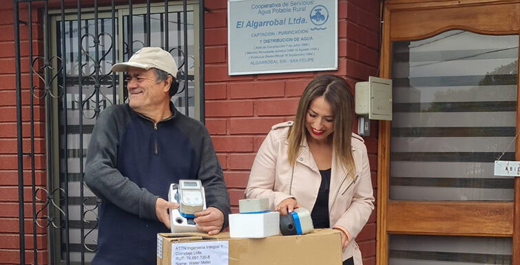 Envío de Medidores Inteligentes de Agua Potable a APR «El Algarrobal» – San Felipe